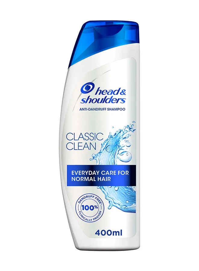 Head & Shoulders Classic Clean Anti-Dandruff Shampoo For Normal Hair 400ml