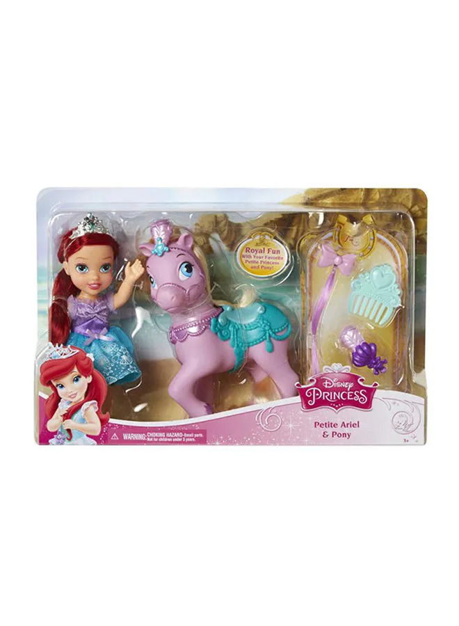 Jakks Pacific Disney Princess Petite Ariel And Pony Toy Assorted