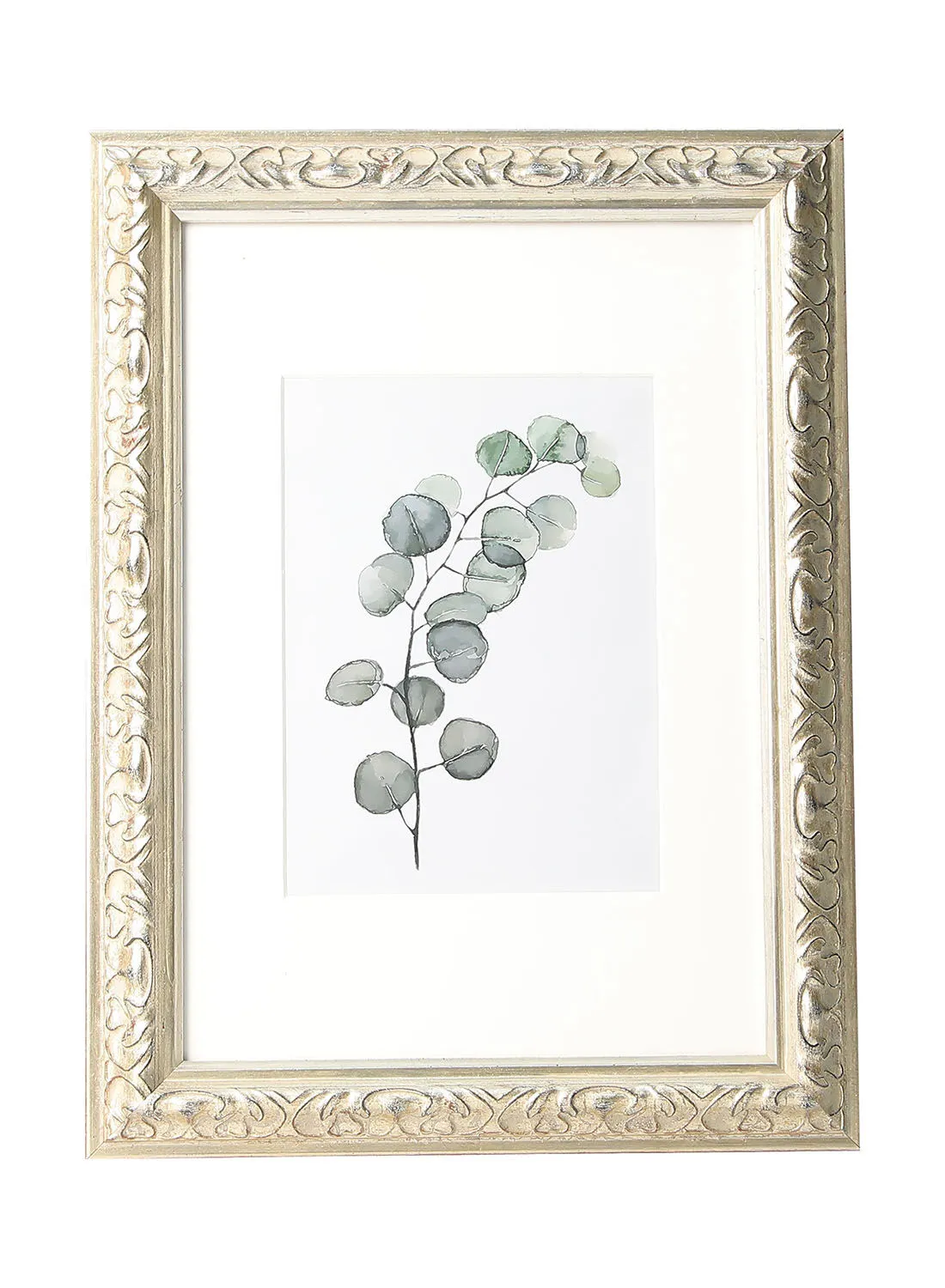ebb & flow Wall Frames With Outer Frame silver Outer frame size--L24xH33 cm Photo size--5x7 inch