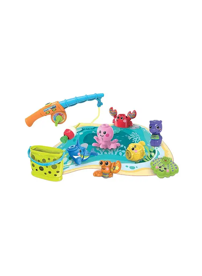 vtech Wiggle And Jiggle Fishing Fun Toy Set, VT80-530503, Multicolor