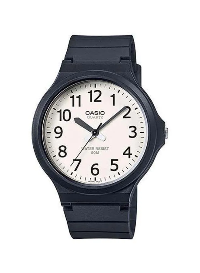 CASIO Men's Resin Analog Wrist Watch MW-240-7BVDF