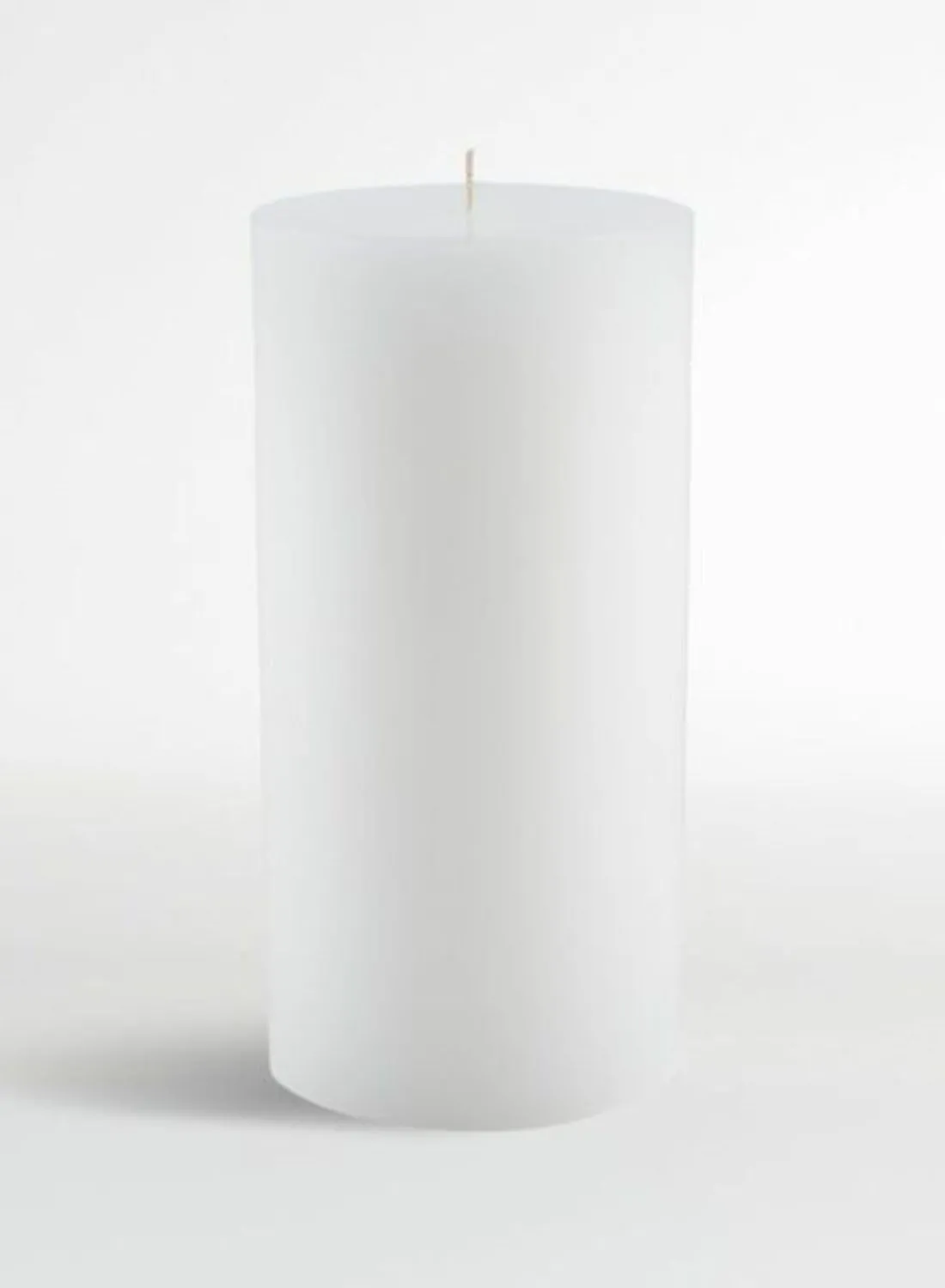 ebb & flow 4-Piece Unscented Wax Pillar Candles Set 525g Unique Luxury Quality Product For The Perfect Stylish Home White 3 x 5.5inch