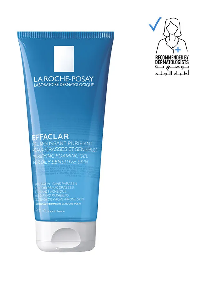LA ROCHE-POSAY Effaclar Foaming Cleansing Gel For Oily And Acne Prone Skin 200ml
