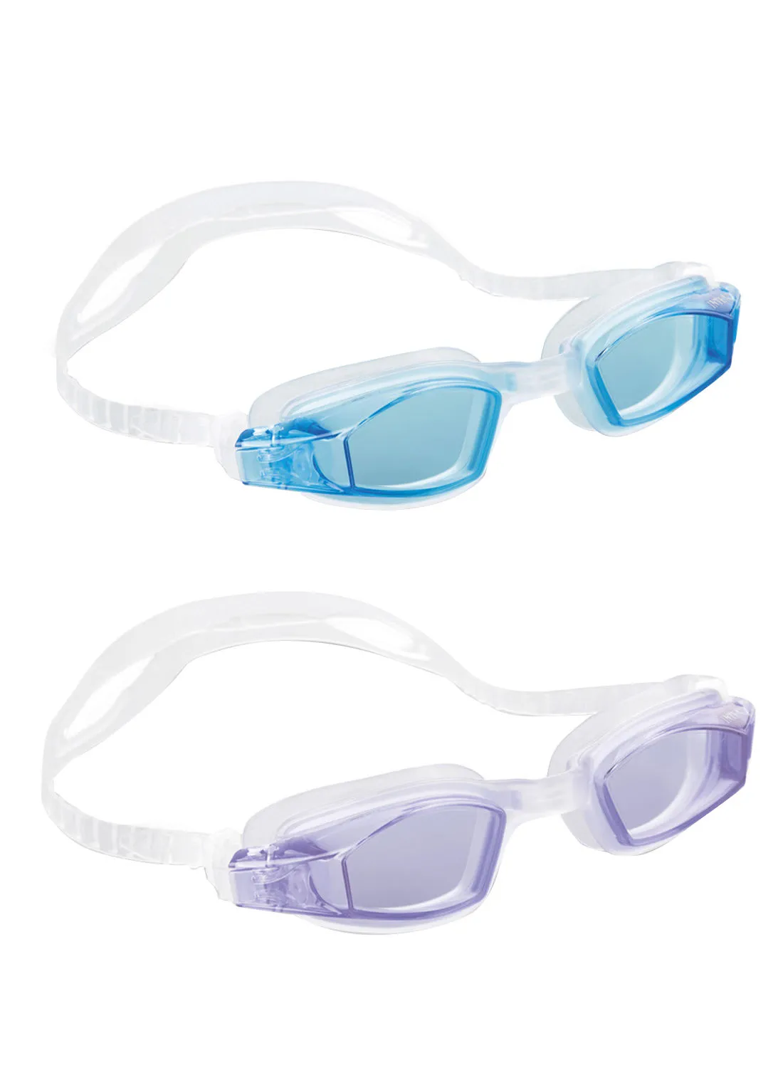 INTEX 1 - Piece Free Style Sport Goggles Assorted 19.685X5.08X16.51cm