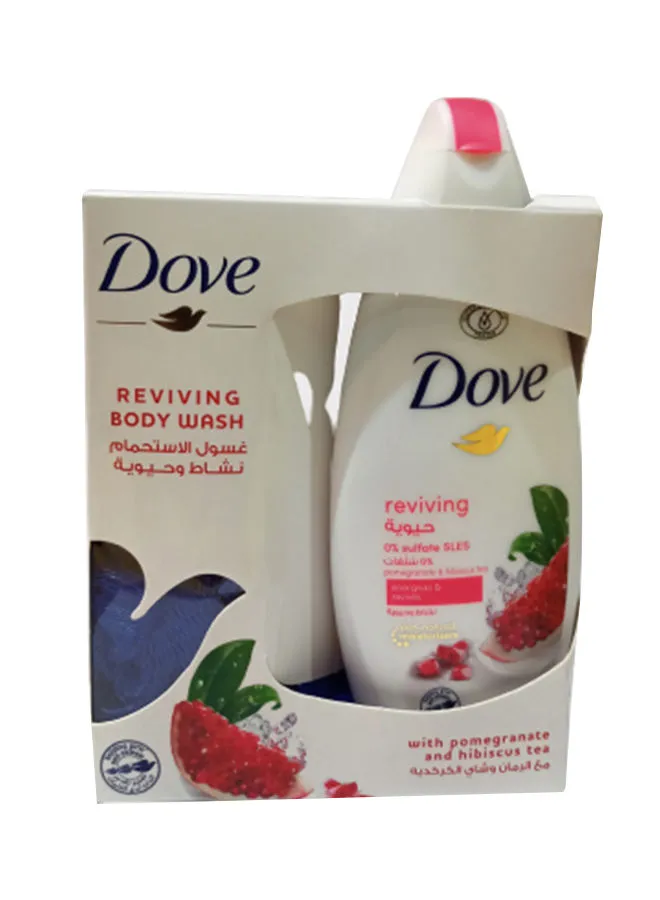 Dove Reviving Body Wash With Pomegranate And Hibiscus Tea 250ml