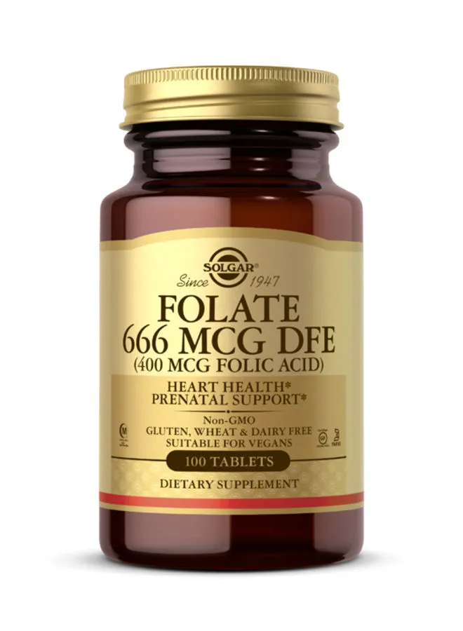 Solgar Folic Acid Dietary Supplement