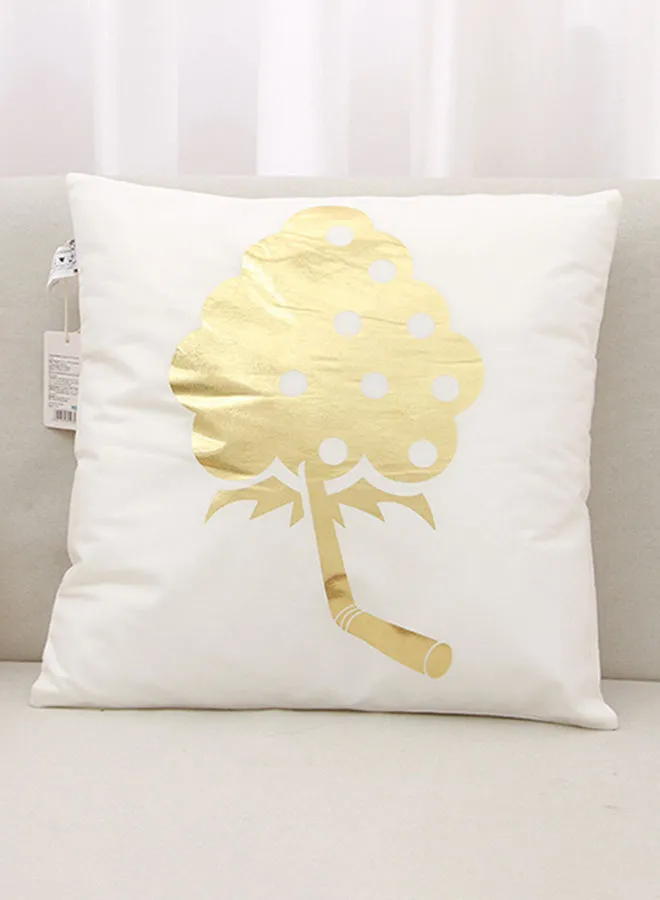 XIMI VOGUE Decorative Pillow - , Size 45X45 Cm White - 100% Polyester Bedroom Or Living Room Decoration