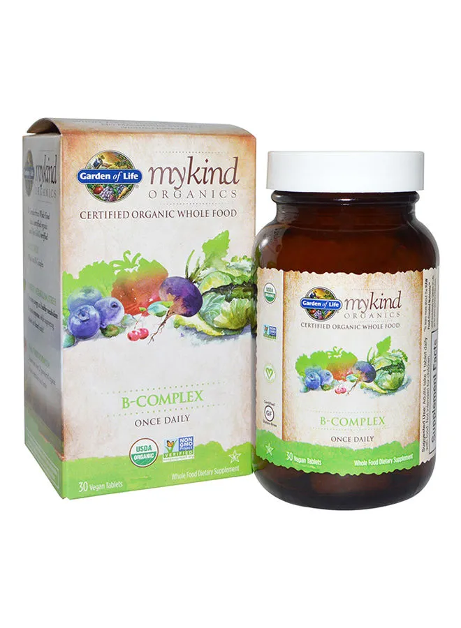 Garden of Life Mykind Organics B-Complex Tablet