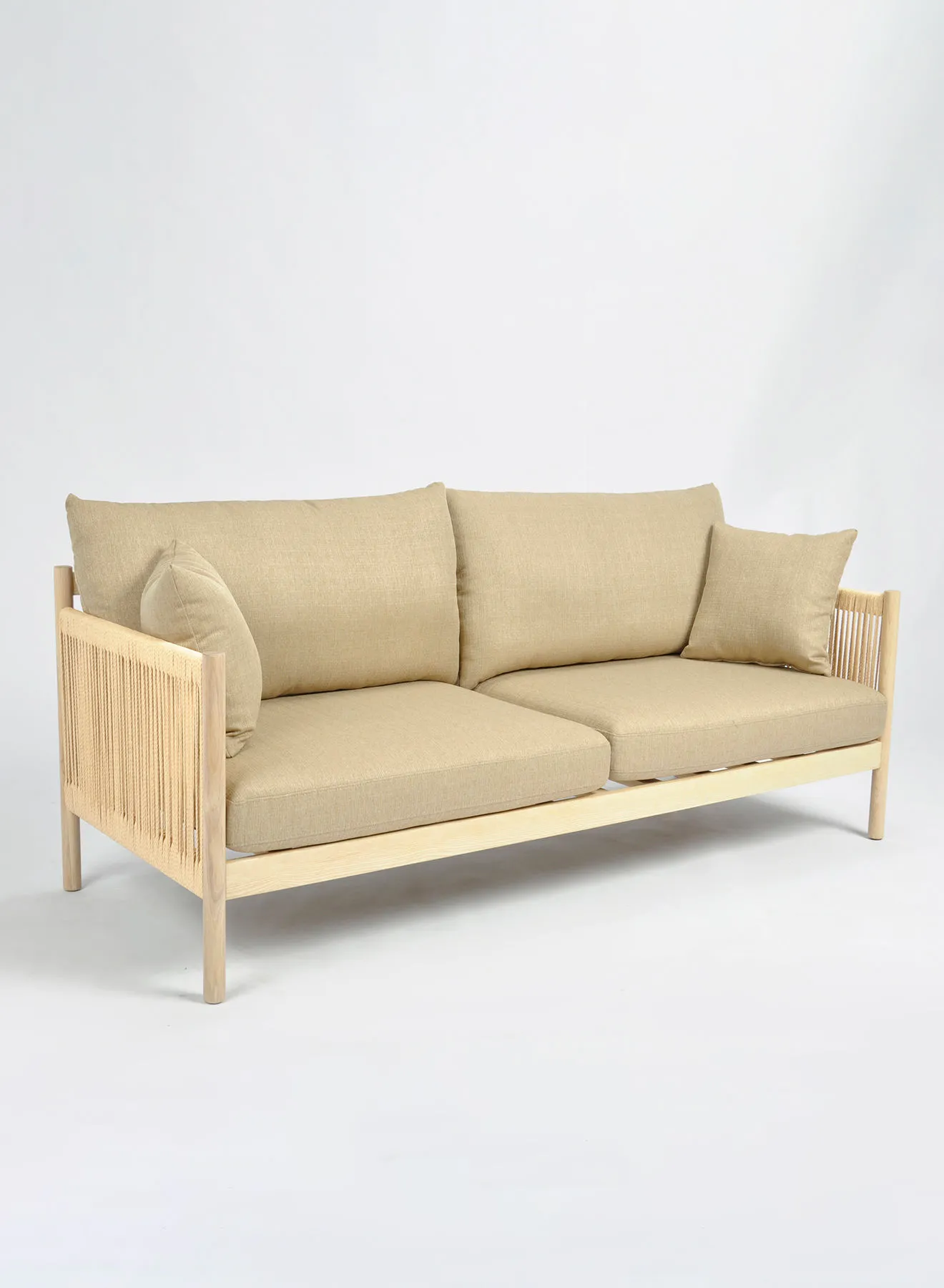 Switch Sofa - Beige Couch - 193 X 79 X 83 - 3 Seater Sofa Relaxing Sofa