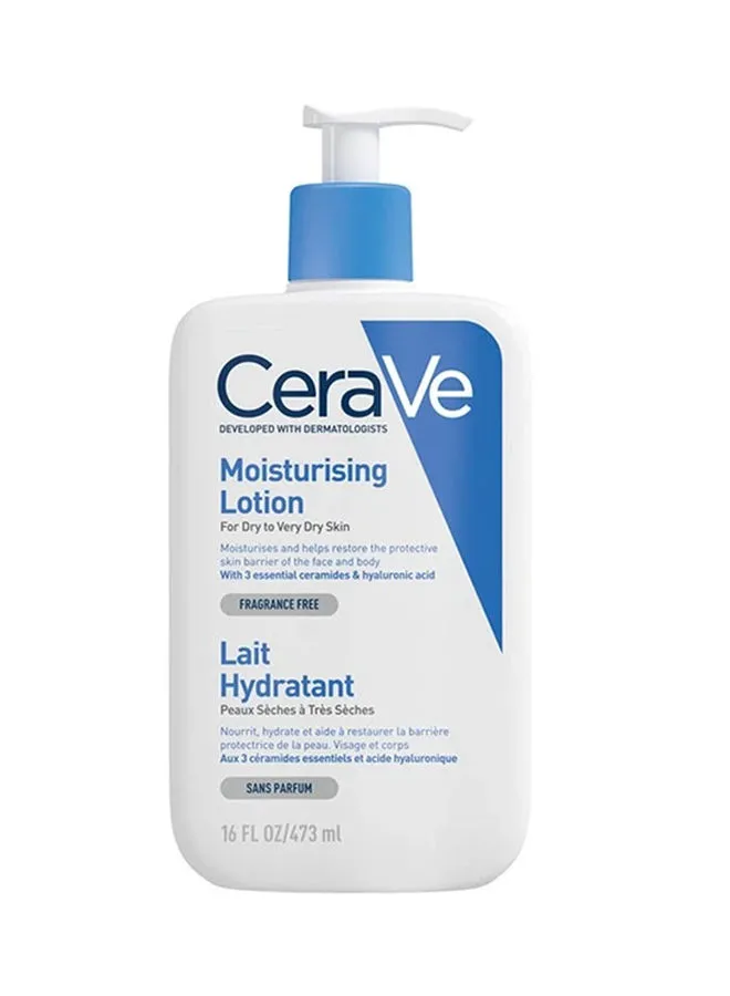 CeraVe Moisturizing Lotion For Normal To Dry Skin With Hyaluronic Acid 473ml