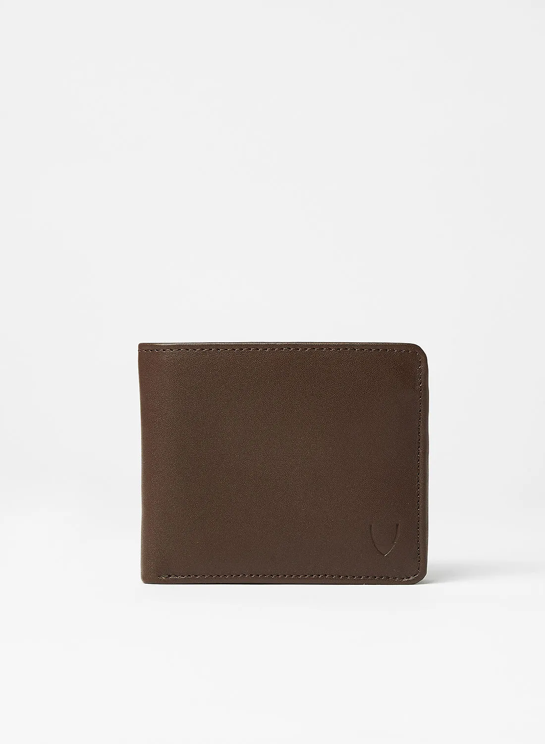 Hidesign Bi-Fold Leather Wallet Brown