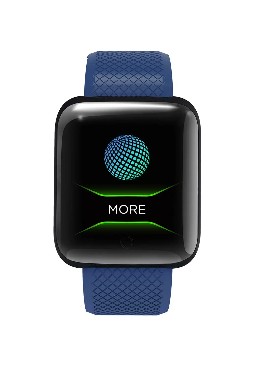 FitPro Fitness Tracker Smart Watch Blue