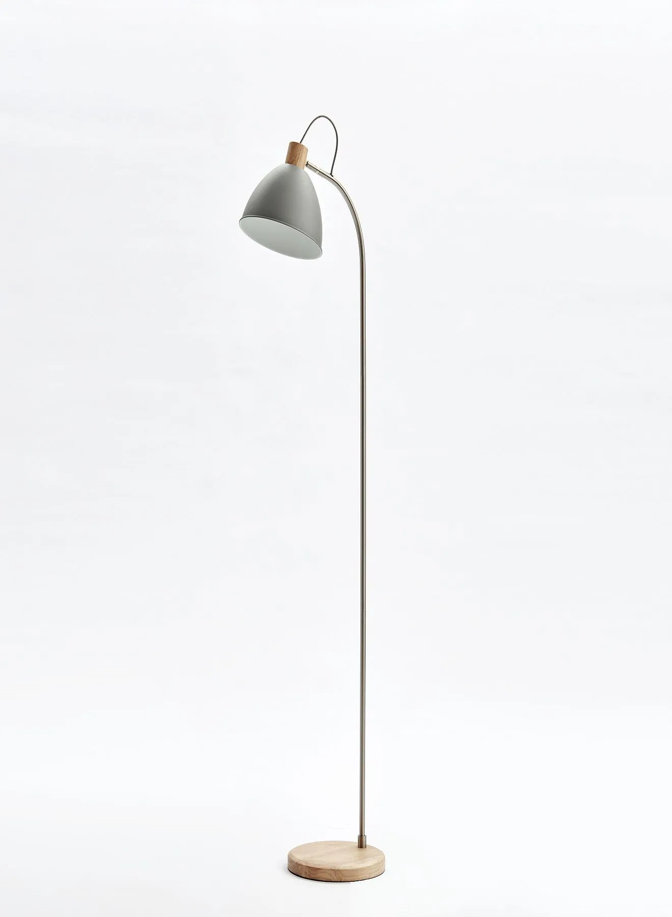 Switch Modern Decorative Floor Lamp Unique Luxury Quality Material For The Perfect Stylish Home FL533000 Grey/Brown 28 x 149cm