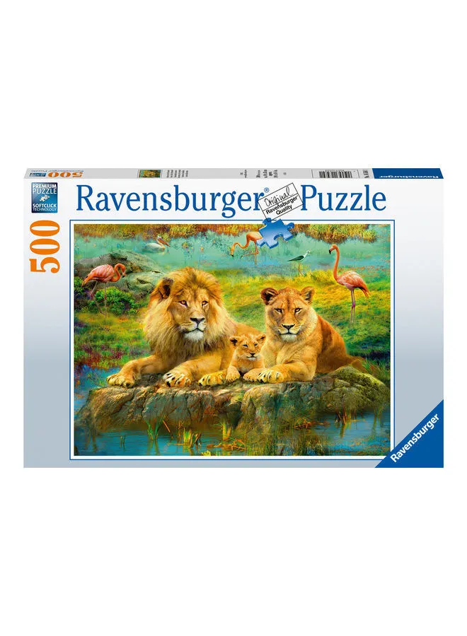 Ravensburger Lions in the Savannah Jigsaw Puzzle 33.5x3.7cm