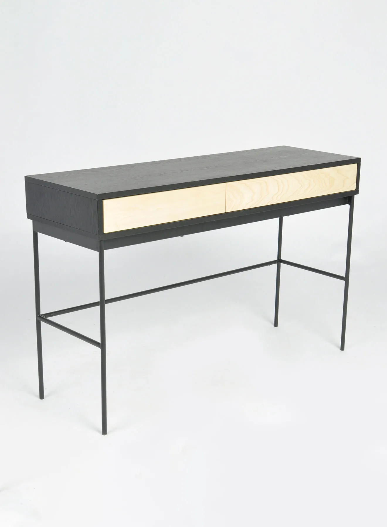 Switch Office Desk Computer Table Or Study Table - Black 127 X 41 X 77 Home Office For Laptop Table