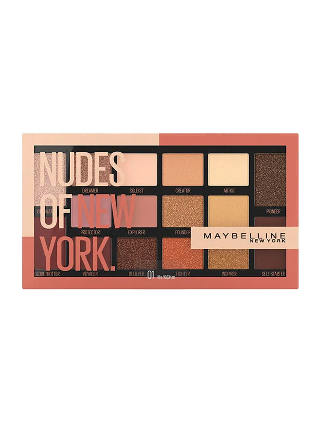 MAYBELLINE NEW YORK Nudes Of New York Eyeshadow Palette Multicolour