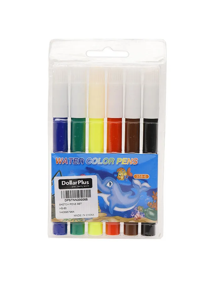 Dollar Plus Sketch Pens Set multicolour
