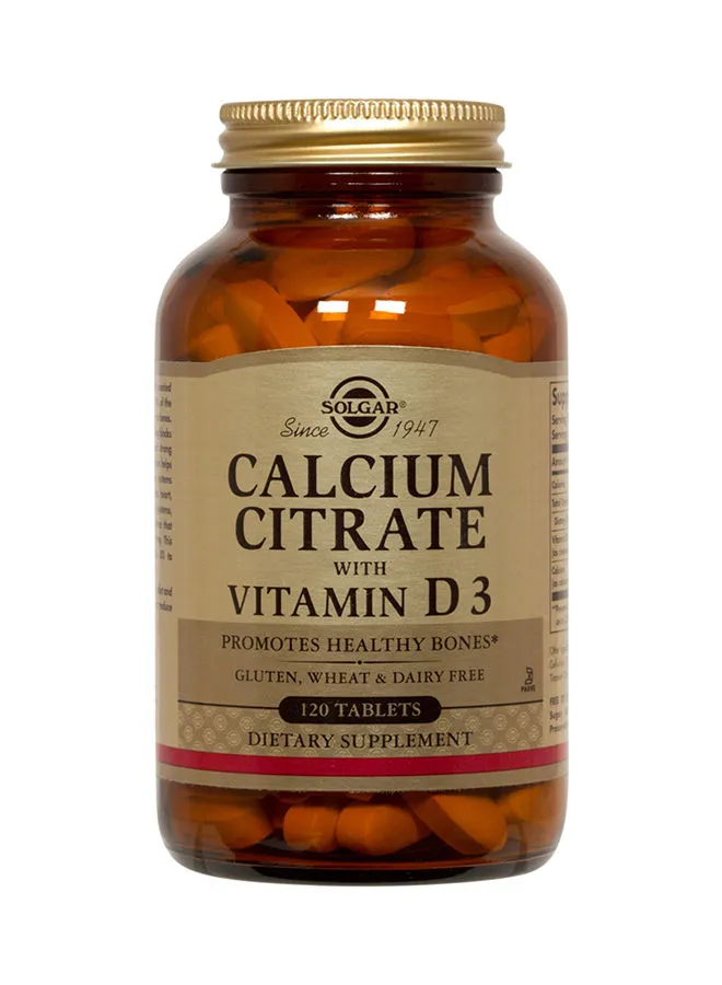 Solgar Vitamin D Calcium Citrate Dietary Supplement