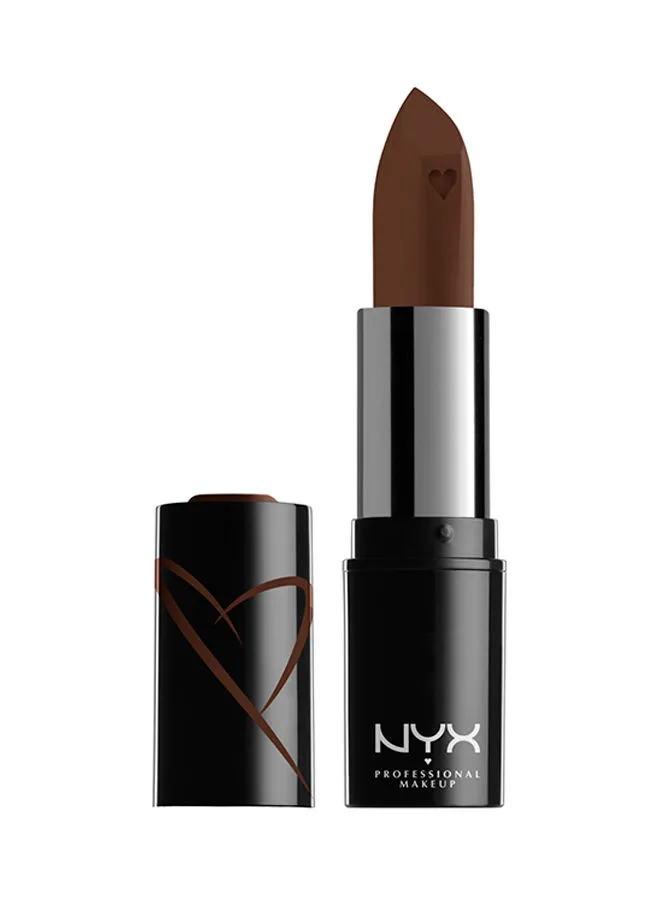 NYX PROFESSIONAL MAKEUP Shout Loud Satin Cream Lipstick Grind