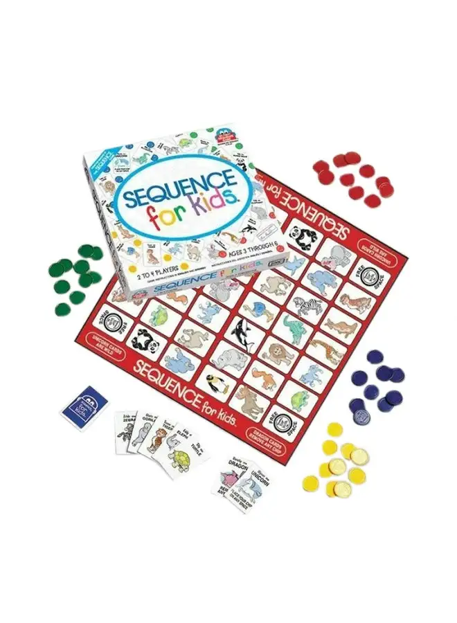 Jax Sequence Fun And Easy Foldable Board Card Game Suitable For 2-4 Players