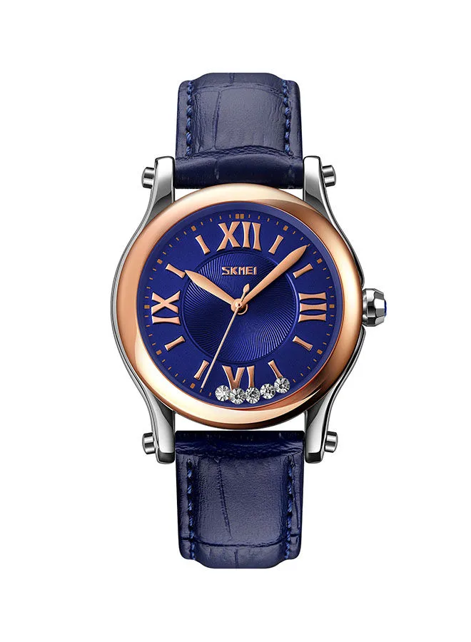 SKMEI Women's Fashion And Elegant Leather Watch Waterproof Clock 9265