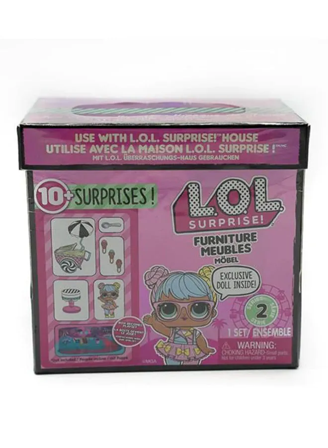 L.O.L. SURPRISE! Furniture Doll Playset 5.88x6.25x4inch