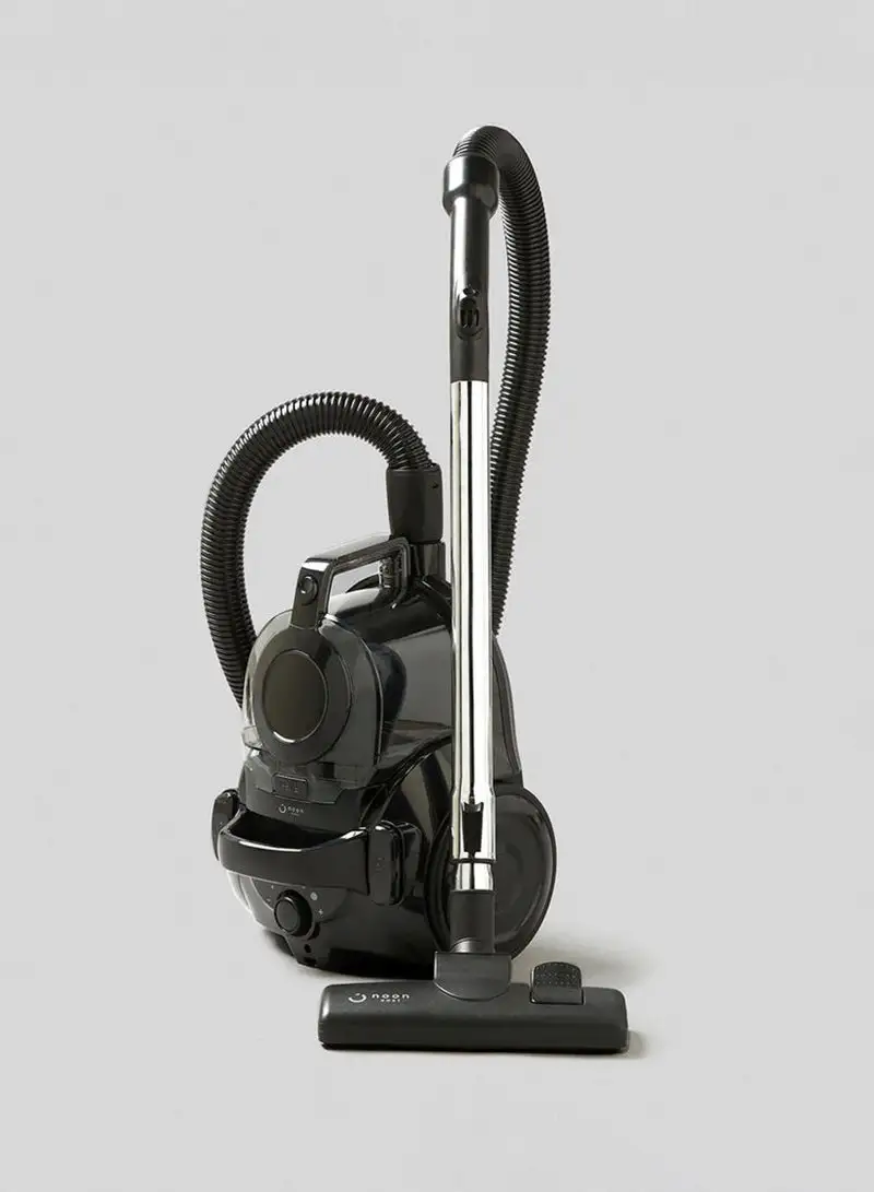 Noon East Vacuum Cleaner - Bagless 1.2 Liter 1600 W Jet Black- Electric Powered Broom 1.2 L 1600 W VCT3808 Jet Black