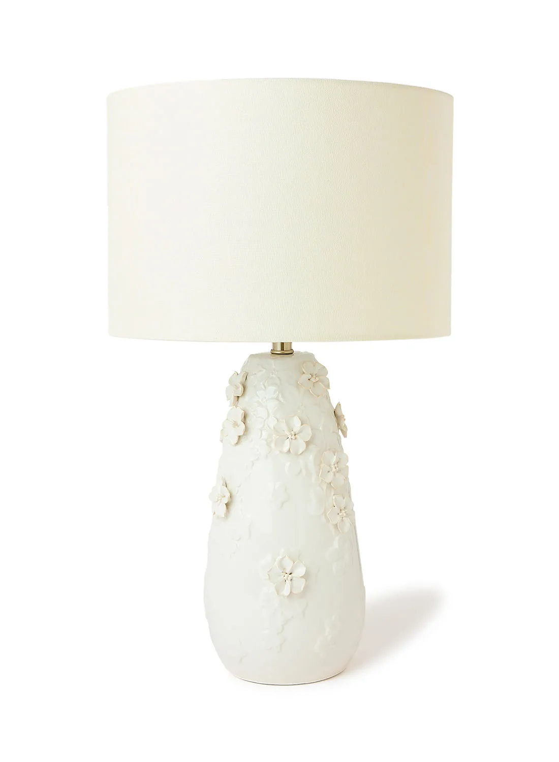 ebb & flow Floral Ceramic Table Lamp | Lampshade Unique Luxury Quality Material For Stylish Homes