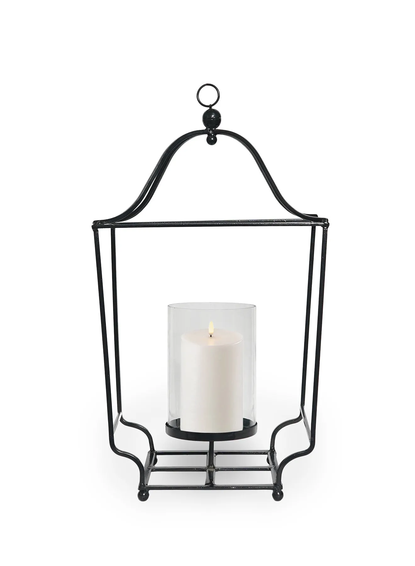 ebb & flow Modern Ideal Design Handmade Lantern Unique Luxury Quality Scents For The Perfect Stylish Home Black 20X19X54centimeter
