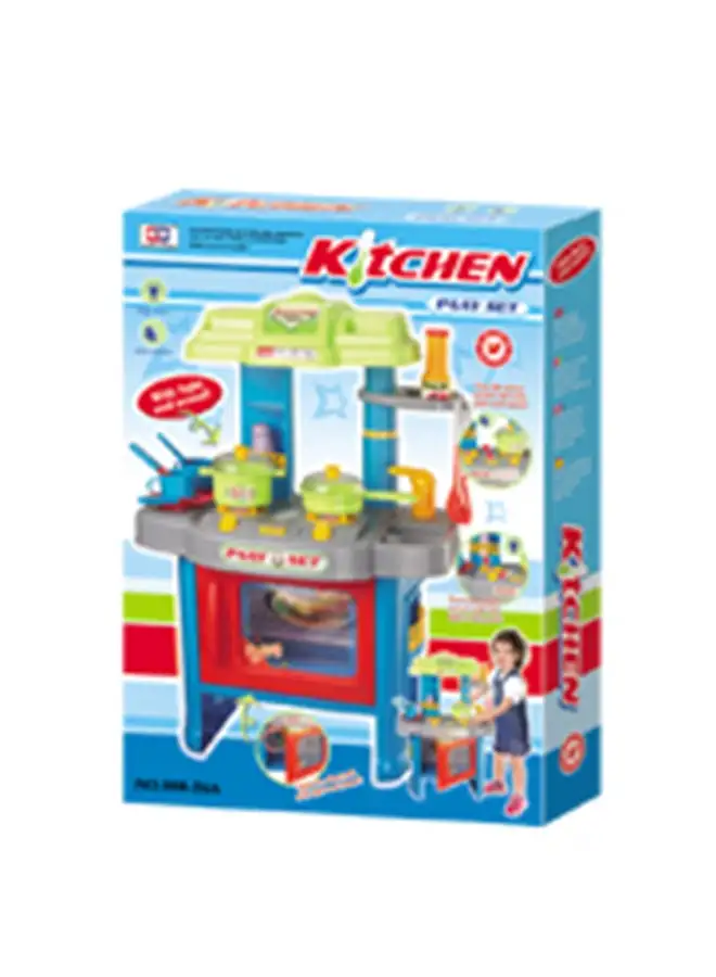 XIONG CHENG Kitchen Set With Light & Sound