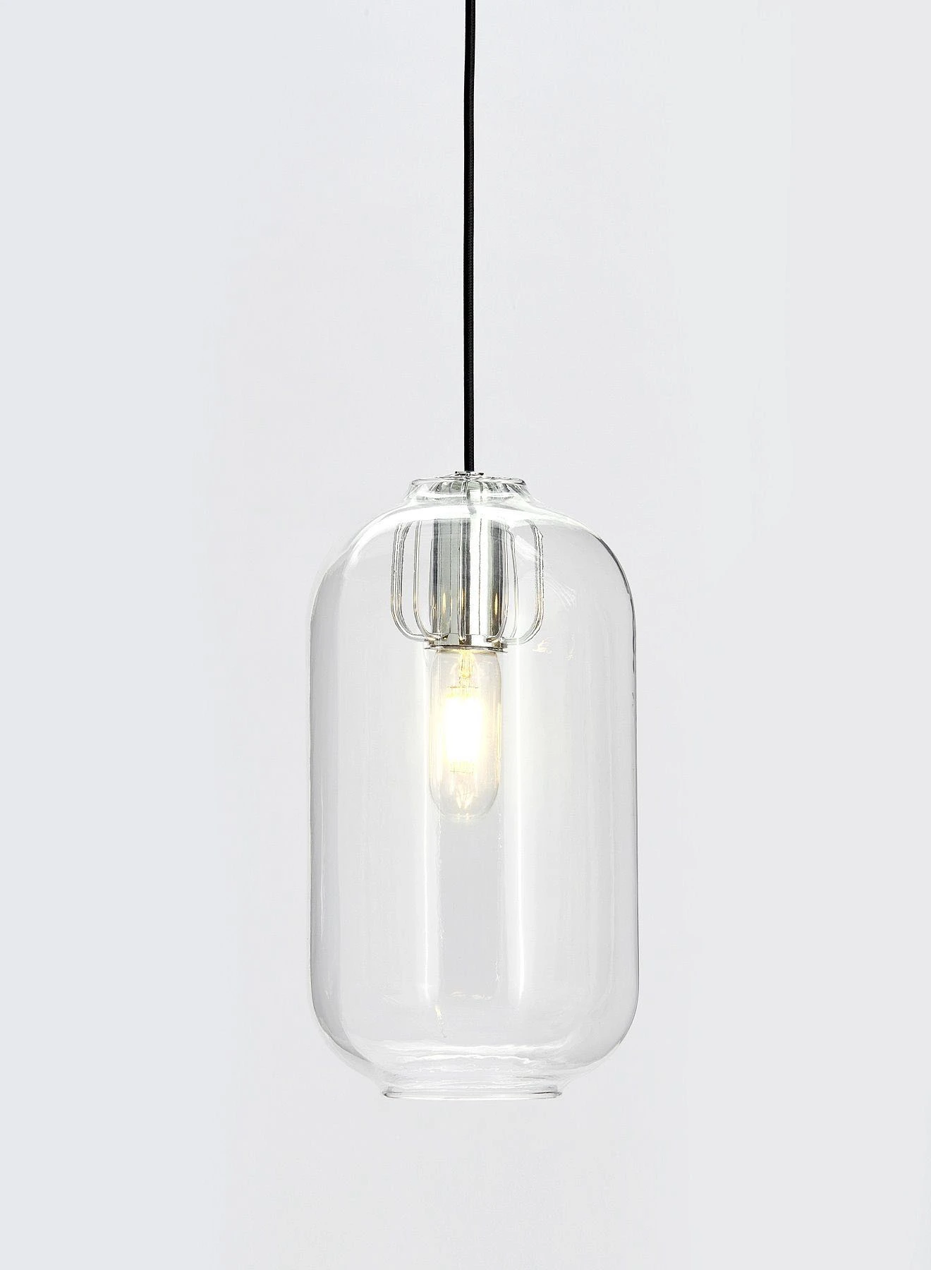 التبديل مصباح قلادة الزخرفية مواد فاخرة فريدة من نوعها لمنزل أنيق مثالي PL020510 شفاف 19.4 سم