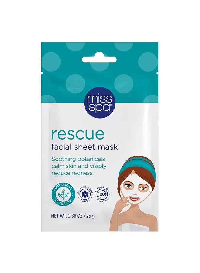 MISS SPA Rescue Facial Sheet Mask 25g