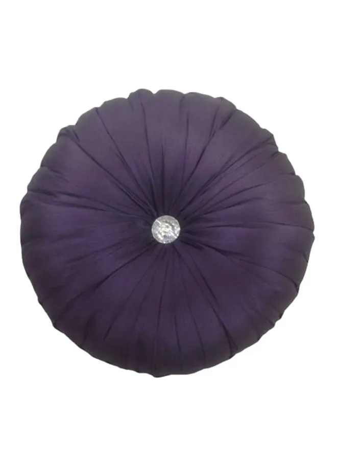 Hometown Decorative Cushion , Size 30X30 Cm Purple Shine - 100% Polyester Bedroom Or Living Room Decoration