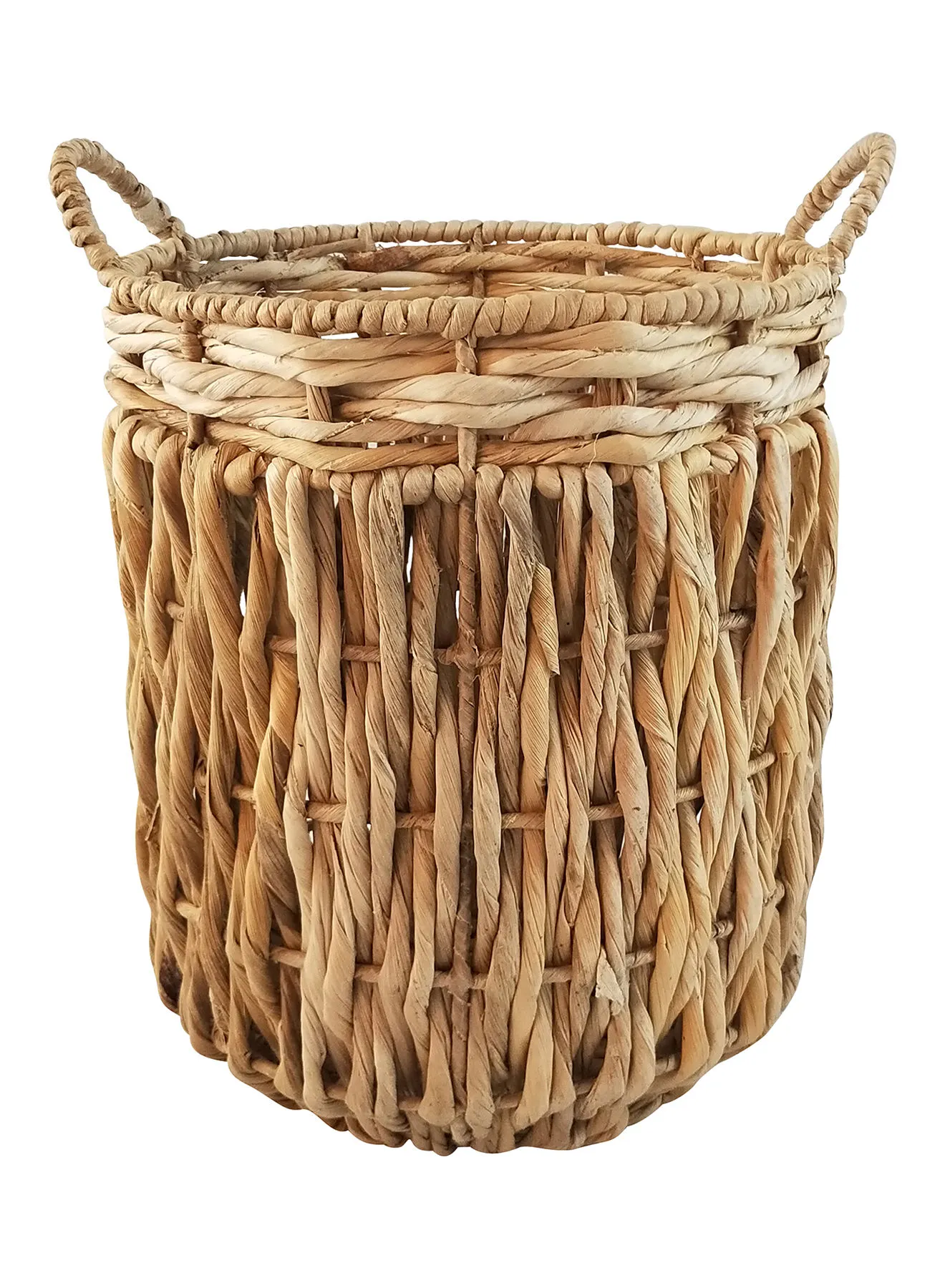 Amal Eco-friendly Handmade Banana Leaf Laundry Basket WL2021 - 1032 Original 30cm