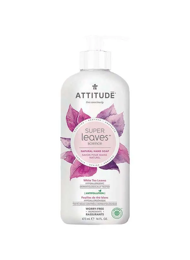 Attitude Superleaves Hand Soap White Tea Leaves 473ml