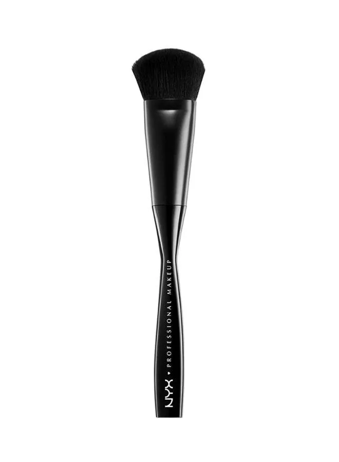 NYX PROFESSIONAL MAKEUP Artistry Angeled Buffing Brush Black
