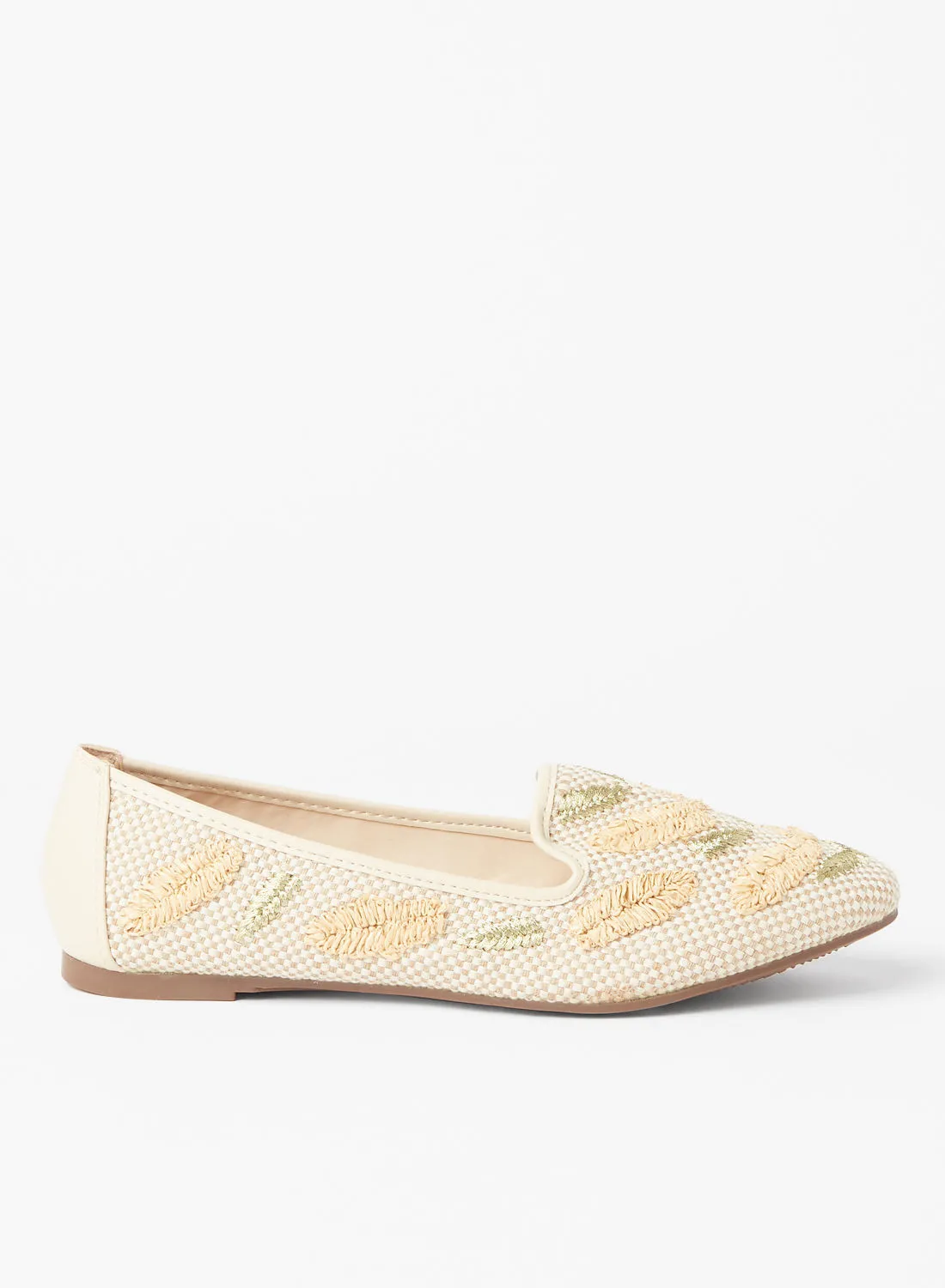 Cobblerz Embroidered Stylish Loafers Multicolour
