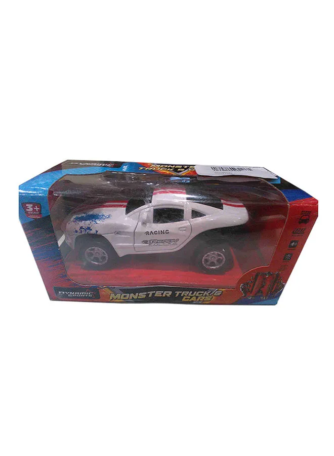 Dynamic Sports Metal Die Cast Monster Truck And Car - Assorted 15.5x7x7cm