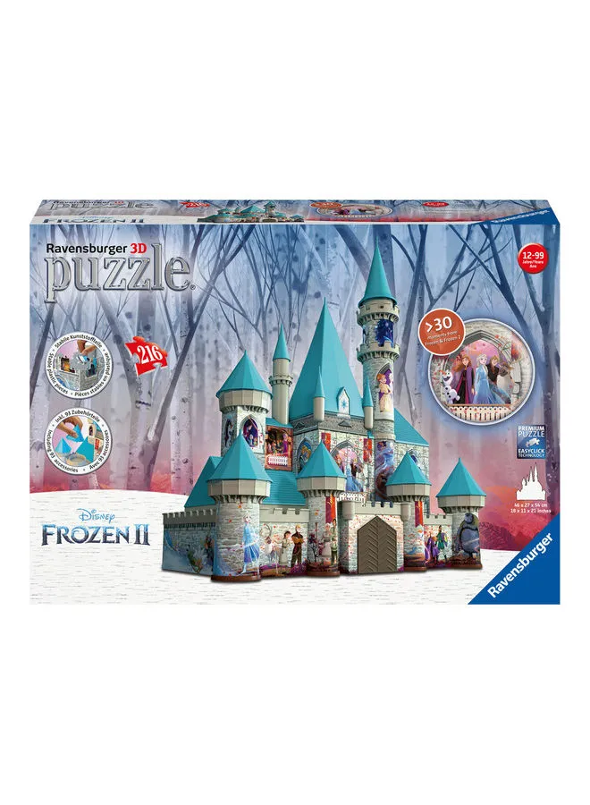 لعبة Ravensburger Frozen 2 Castle 3D Puzzle 49.5x12cm