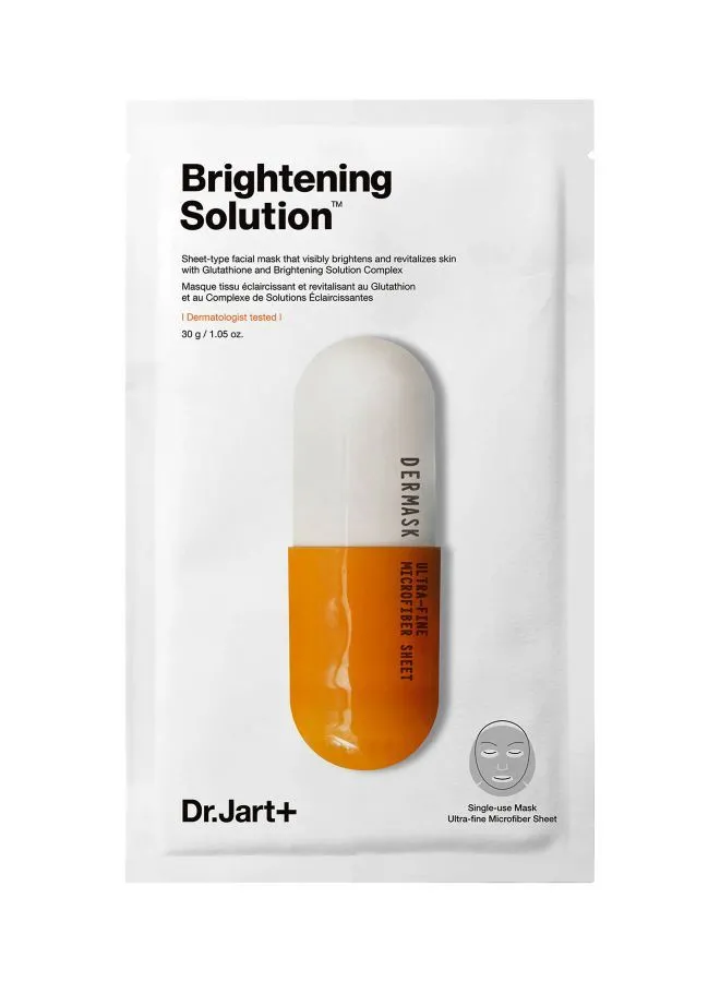 Dr. Jart Brightening Solution Dermask Sheet Mask 30g