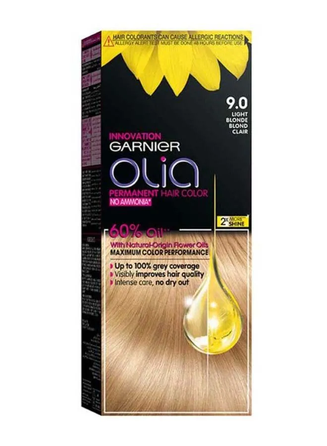 GARNIER Olia No Ammonia Permanent Haircolor 9.0 Light Blonde