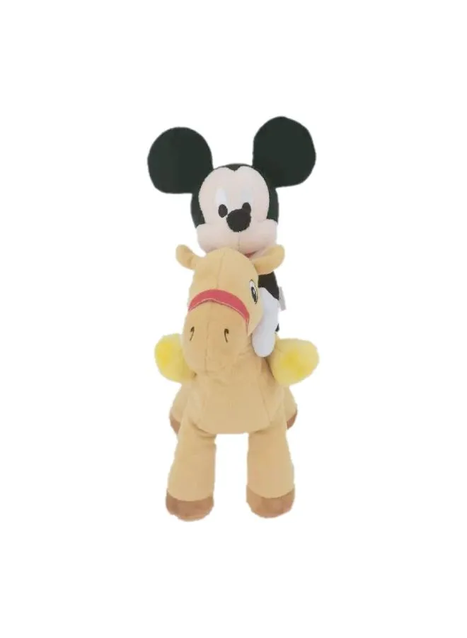 Disney Mickey On Camel Plush Toy 23x13x31cm