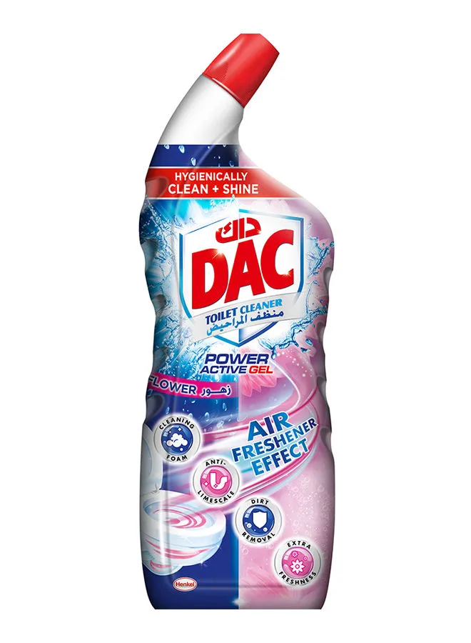 Dac Toilet Cleaner With Self Active Cleaning Foam Floral Delight 750ml