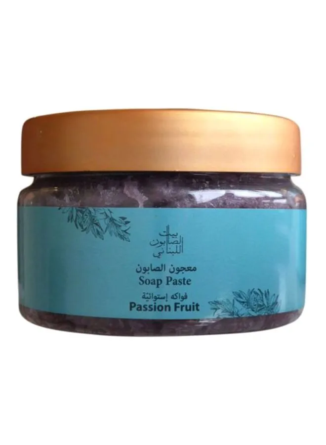 BAYT AL SABOUN AL LOUBNANI Scrubbing Soap Paste Passion Fruit 300g