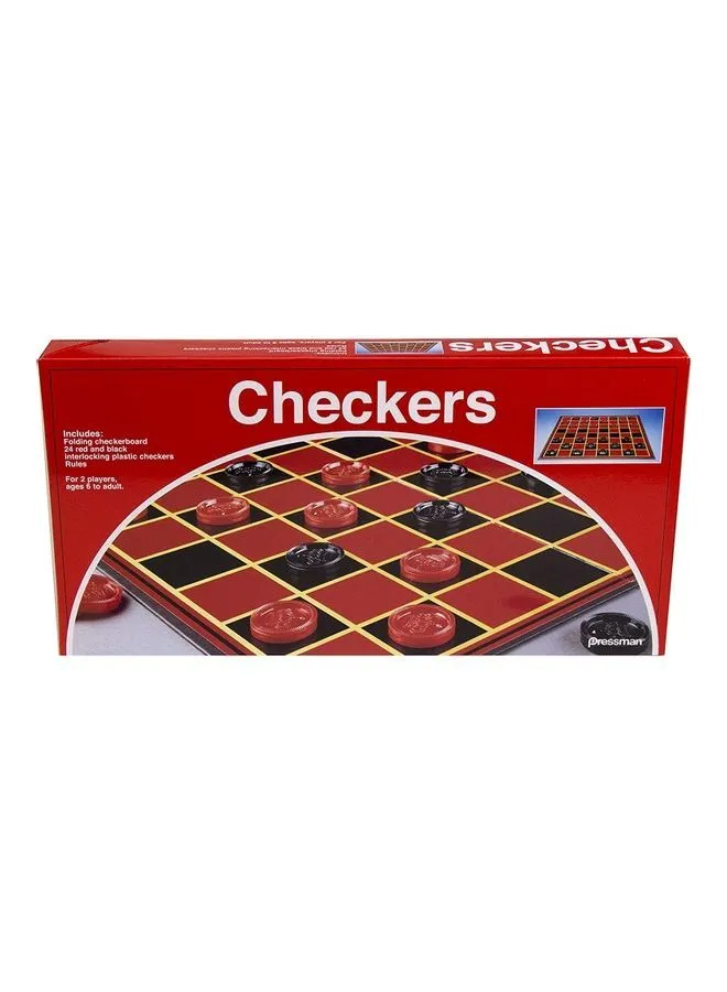Pressman Checkers Folding Board