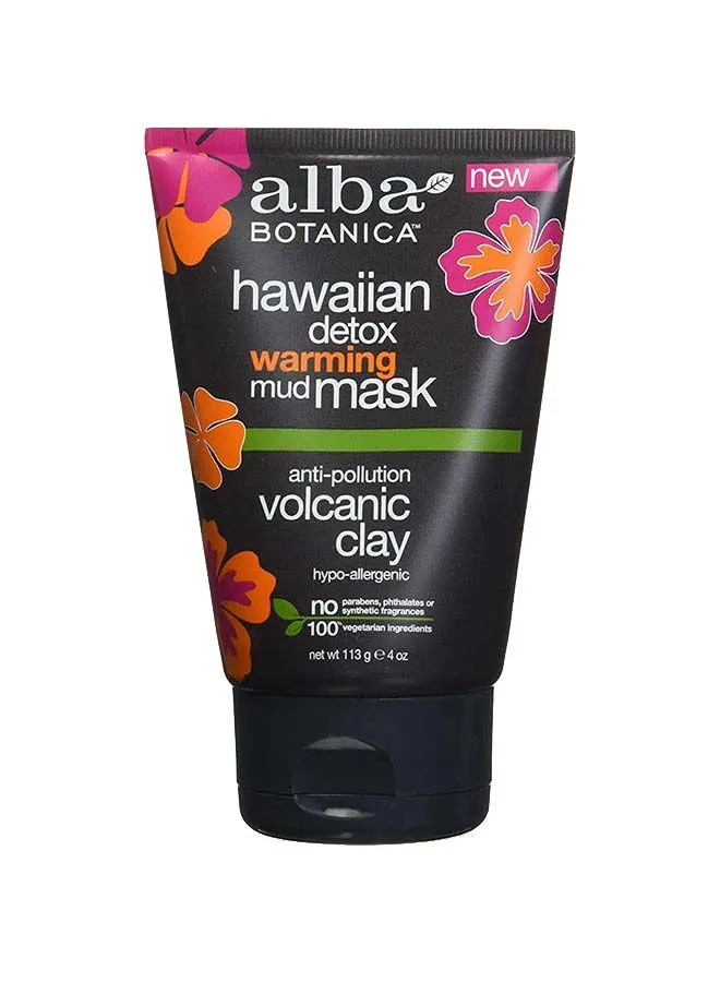 Alba Hawaiian Detox Warming Mud Mask 4ounce