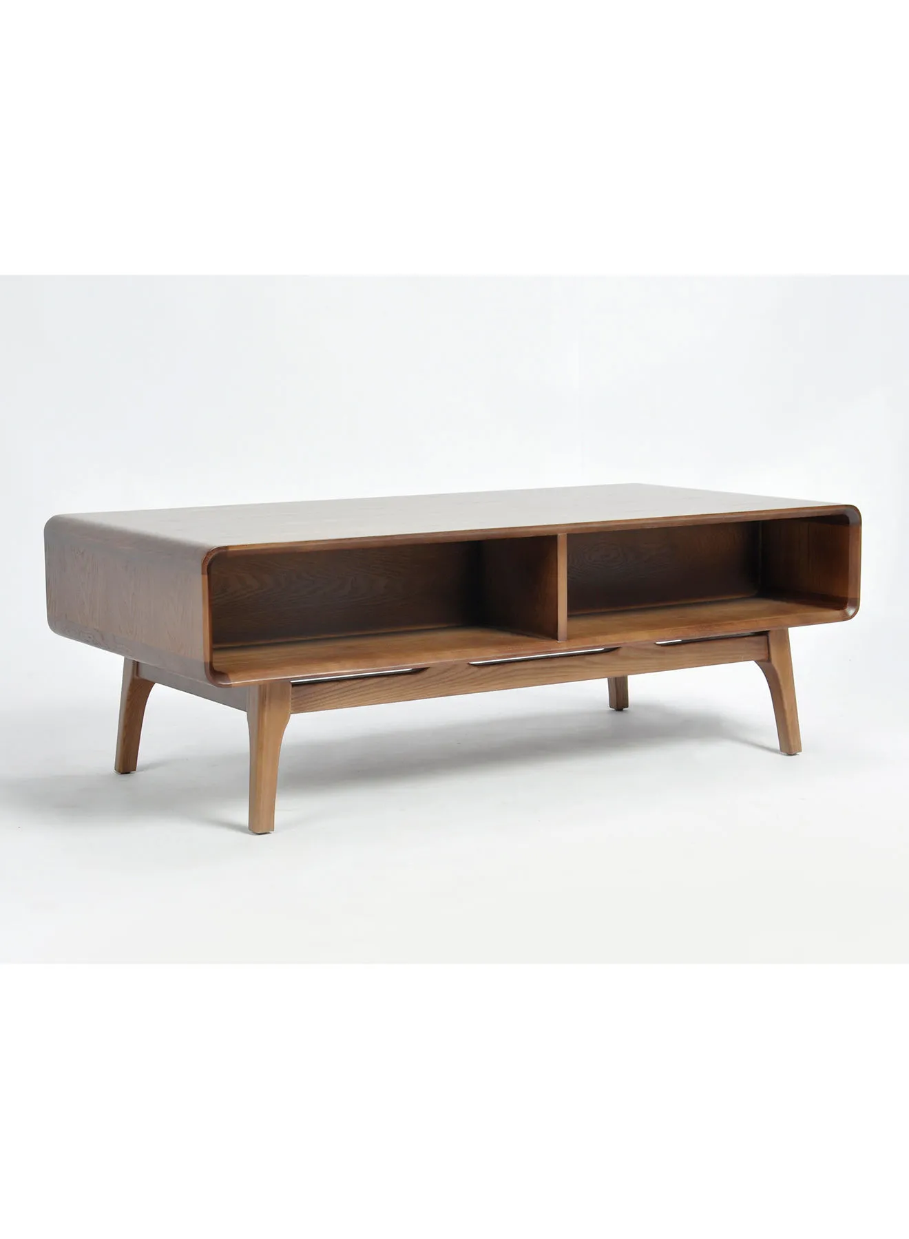 Switch Coffee Table Used As Coffee Corner And Side Table In Walnut - Size 120 X 60 X 43