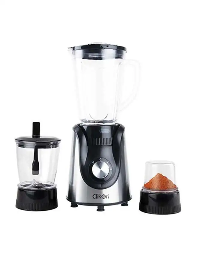 Clikon 3-In-1 Power Blender 1.5 L 600 W CK2154 Grey/Black