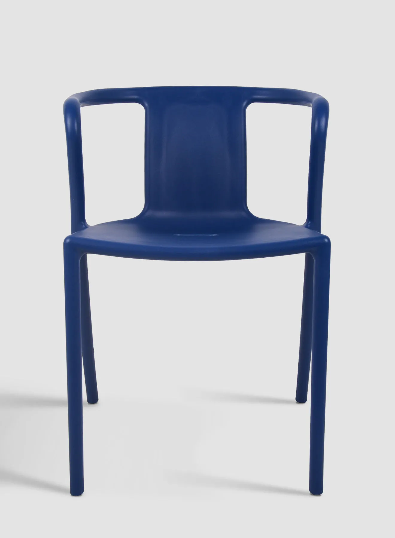 Switch Dining Chair In Navy Blue Plastic Chair Size 53 X 52 X 75 Cm
