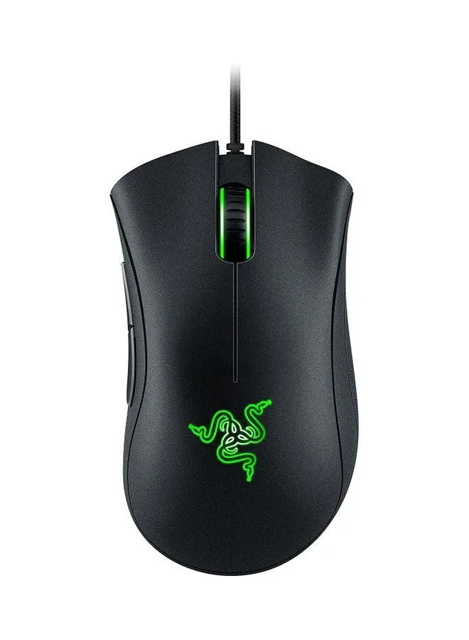 RAZER DeathAdder Essential Gaming Mouse: 6400 DPI Optical Sensor - 5 Programmable Buttons - Mechanical Switches - Rubber Side Grips - Classic